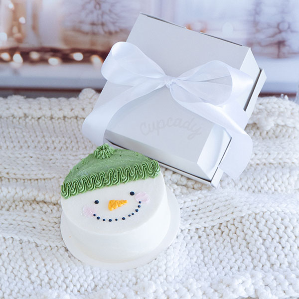 Mono de nieve lunch cake